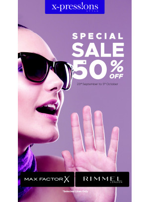 Special Sale 50%