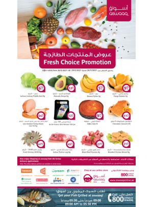 Fresh Choice Promotion