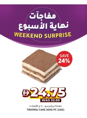 Weekend Surprise
