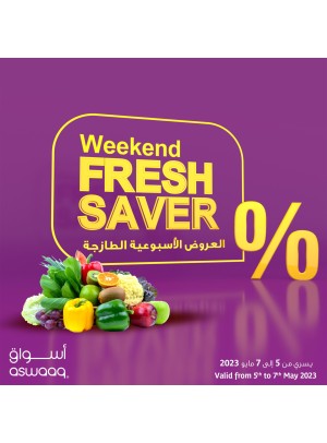Weekend Fresh Saver