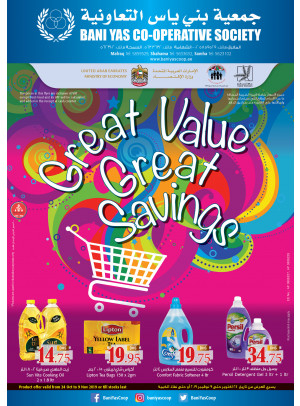Great Value, Great Savings