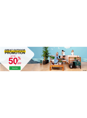 عروض الحياة الخارجية الرائعة - تخفيضات حتى 50%