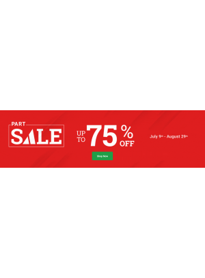 تنزيلات جزئية - تخفيضات حتى 75%