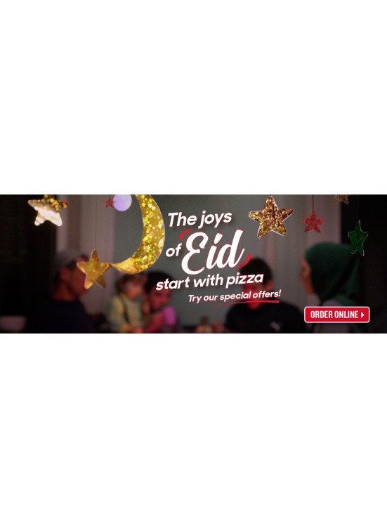 Joys of Eid Start with Pizza