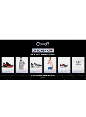 Cyber Monday - Up To 65% Off