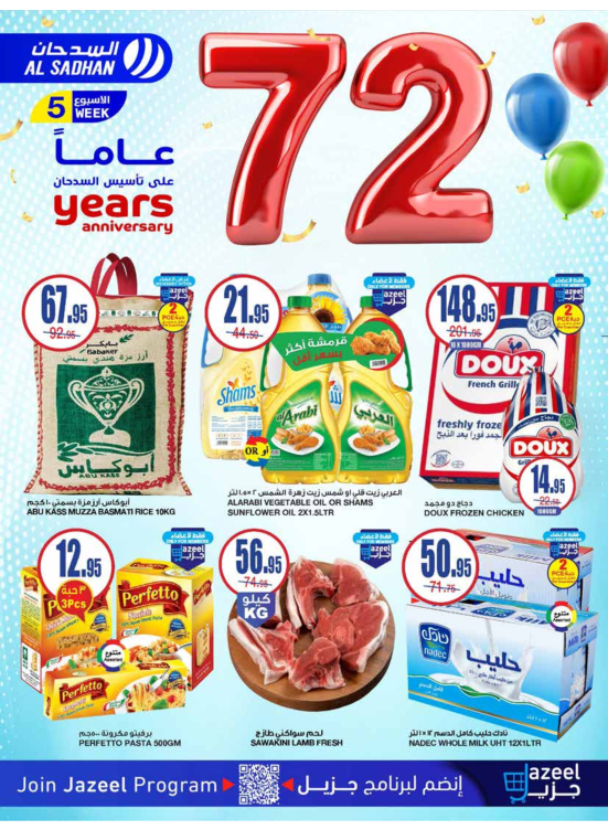 عروض الذكرى السنوية 72، الأسبوع الخامس
