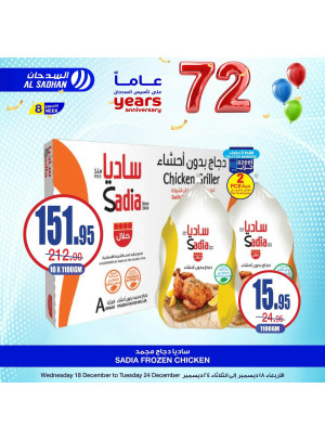 عروض الذكرى السنوية 72، العدد الرابع