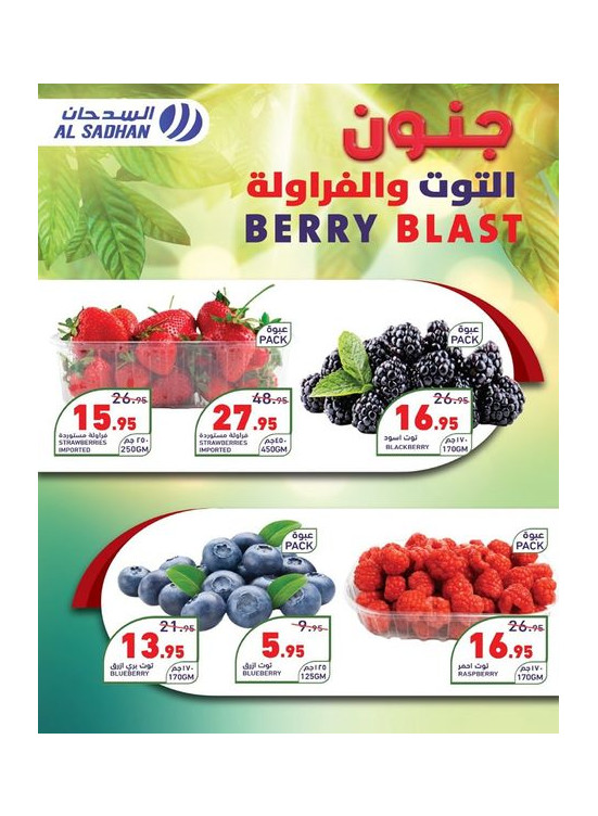 Strawberry & Raspberry Blast