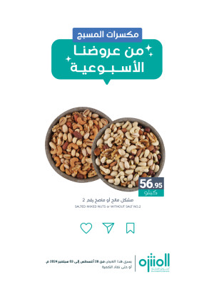 عروض المكسرات، العدد الثالث