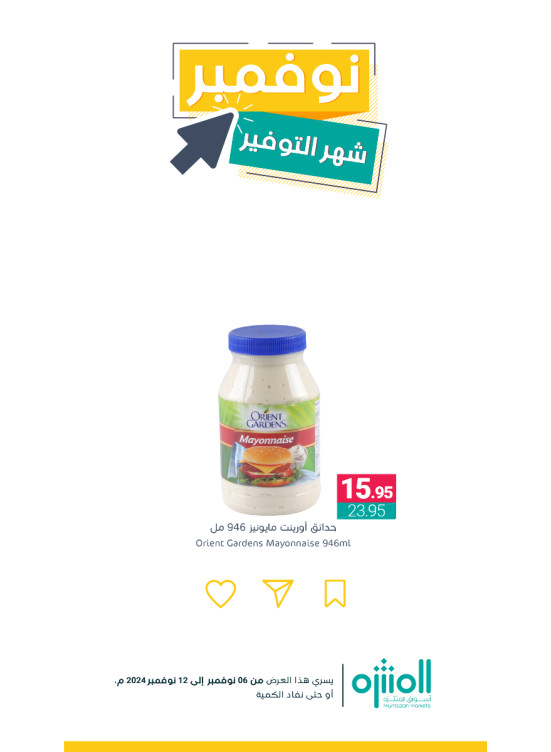 عروض نوفمبر التوفير، العدد الثالث عشر
