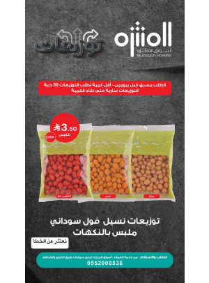 عروض التوزيعات، العدد الثاني