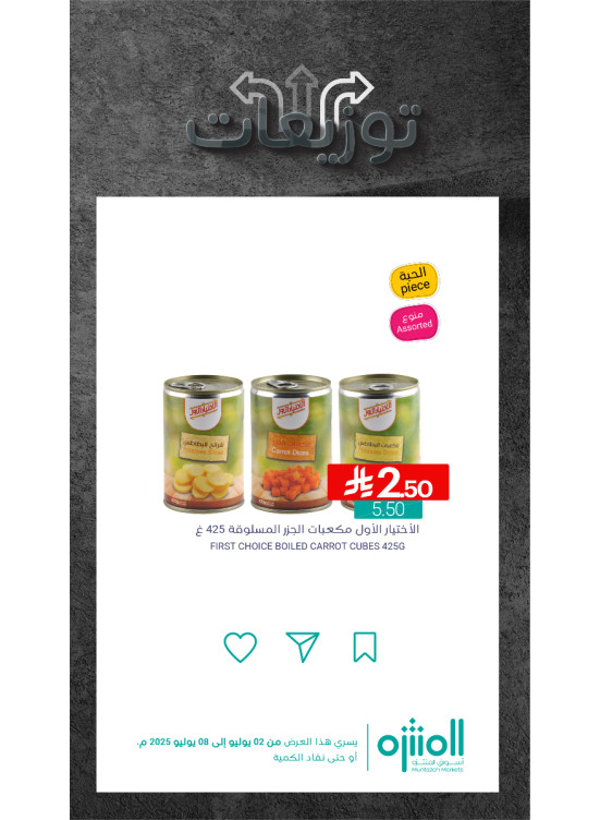 عروض التوزيعات، العدد الرابع