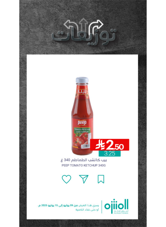 عروض التوزيعات، العدد الخامس