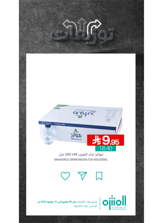 عروض التوزيعات، العدد السادس