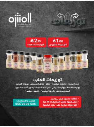 عروض التوزيعات، العدد الثاني