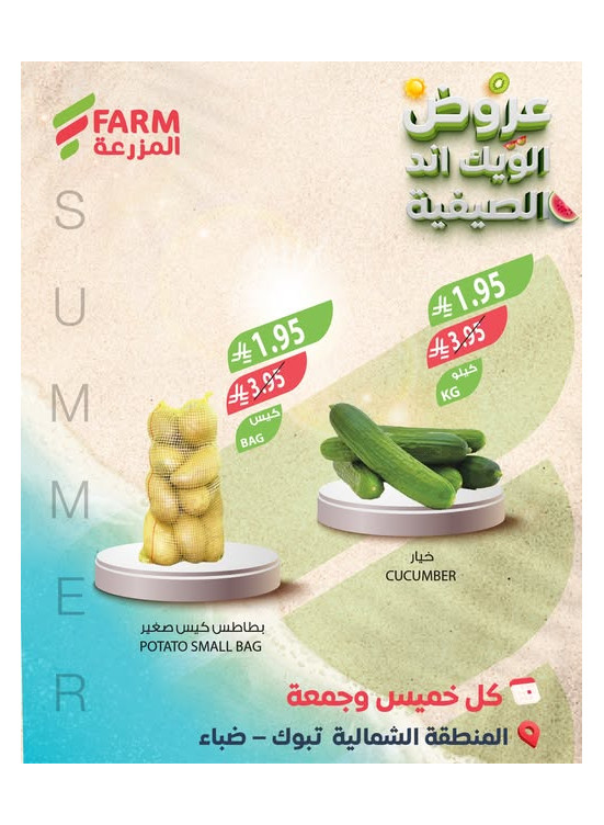 Summer Weekend Deals - Northern Region, Tabuk & Duba