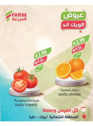 Summer Weekend Deals - Northern Region, Tabuk & Duba