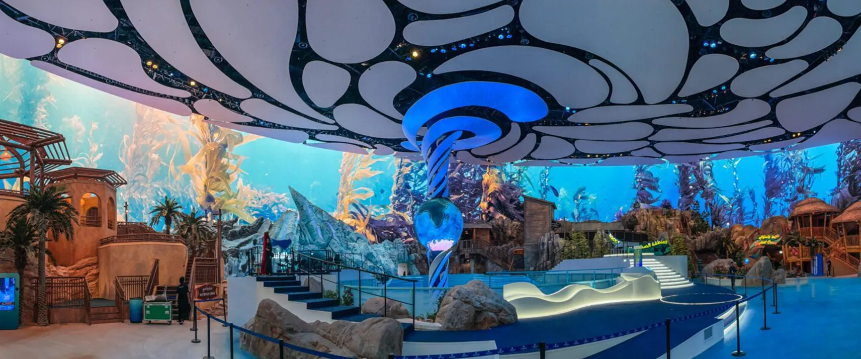Launch Bay interactive play area SeaWorld Abu Dhabi