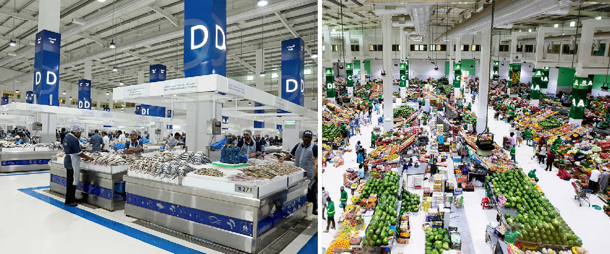 Waterfront Market Deira free-to-enter fish fruit and spice market Dubai