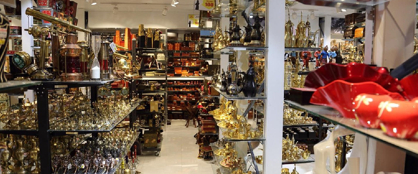 Antique Museum Al Quoz Dubai free-to-browse bazaar of handicrafts and decor