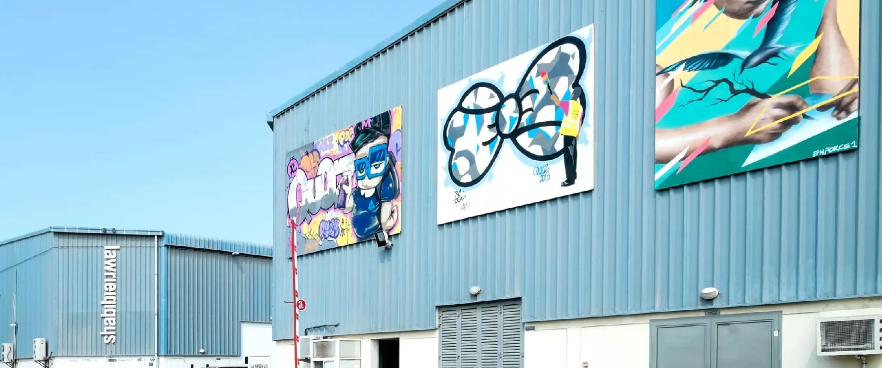 Alserkal Avenue free art galleries and street art in Al Quoz Dubai