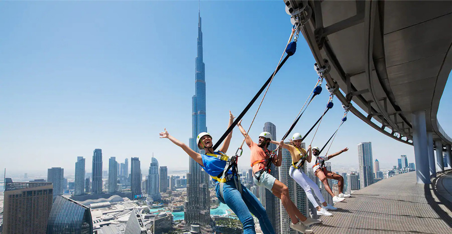 Sky Views Dubai: Ascending the Pinnacle of Thrills