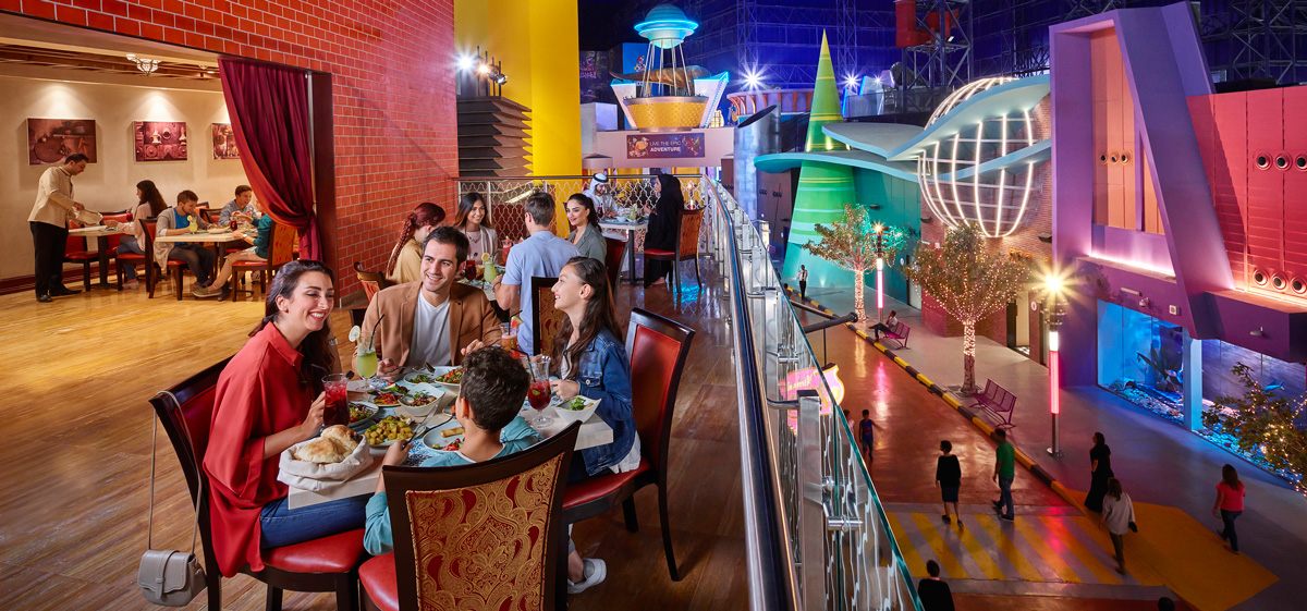 Best Restaurants and Cafés at IMG Dubai