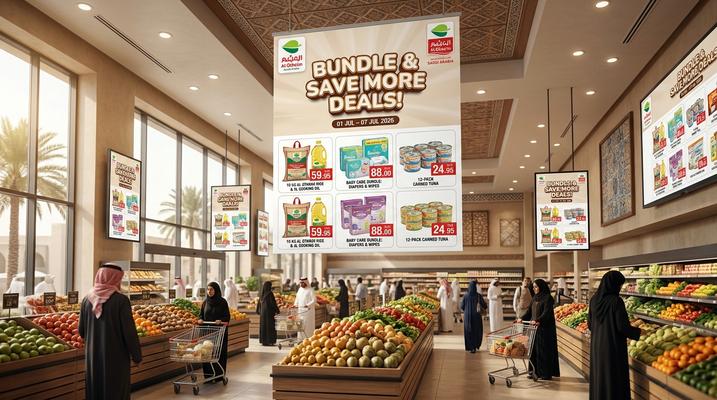 عروض أسواق عبدالله العثيم بالربطة أوفر: تخفيضات حتى 56% من 1 إلى 7 يوليو 2026 في السعودية والإمارات