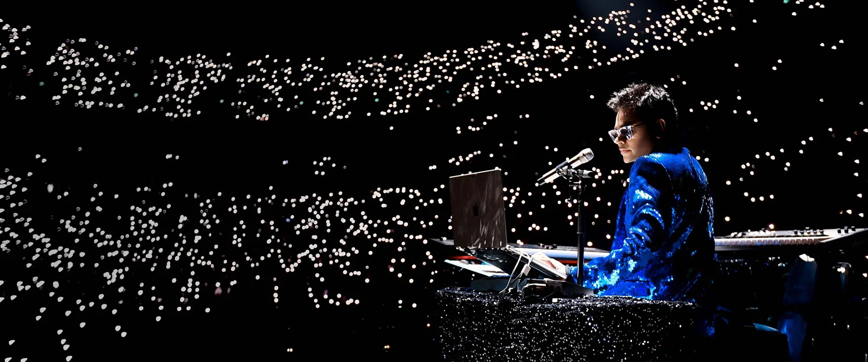 AR Rahman Live in Abu Dhabi January 2026 - orchestral stage lights