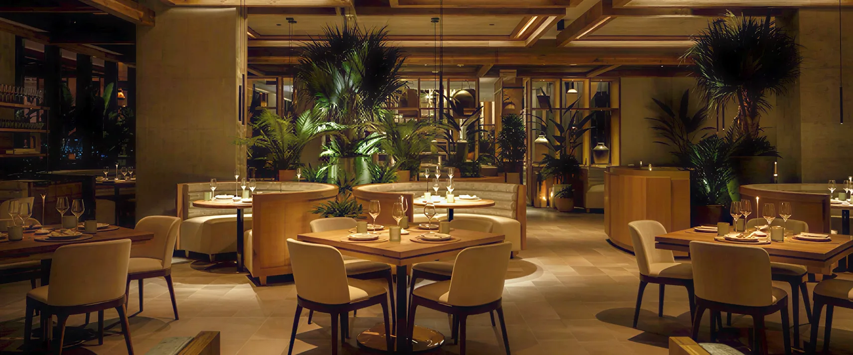 Brooklyn Chop House Abu Dhabi - Asian-influenced steakhouse plates