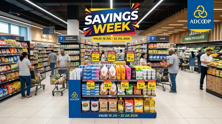AD Co-operative Society Savings Week UAE: Best Deals from 16 to 22 July 2026