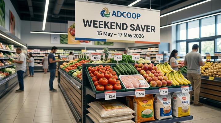 AD Co-operative Society Weekend Saver Offers – Fresh Deals in Abu Dhabi, UAE (15-17 May 2026)