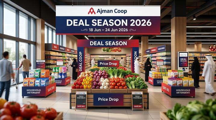 Ajman Coop Deal Season Offers in Ajman, UAE | 18-24 June 2026