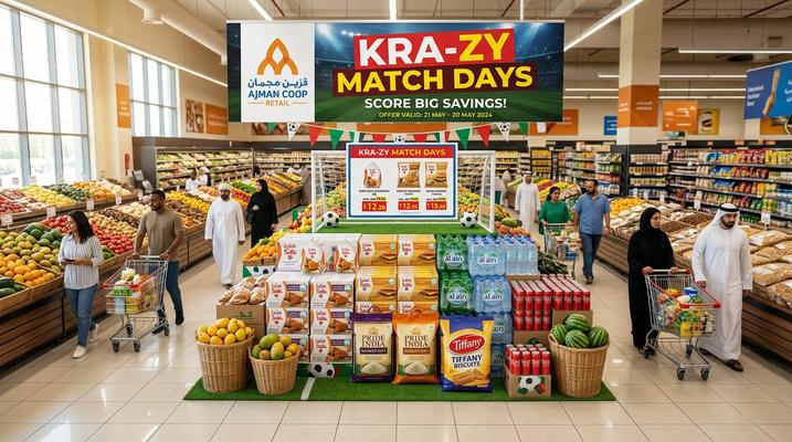 Ajman Coop Kra-zy Match Days: Best Deals in Ajman, UAE – 16–17 Jun 2026
