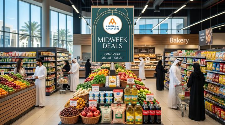 Ajman Coop Midweek Deals: Fresh Food Offers in Ajman, UAE (6-8 Jul 2026)