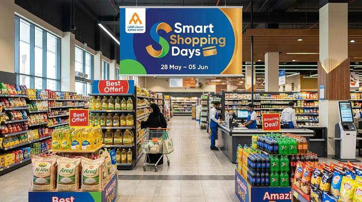 Ajman Coop Smart Shopping Days Offers in Ajman, UAE – 28 May to 05 Jun 2026