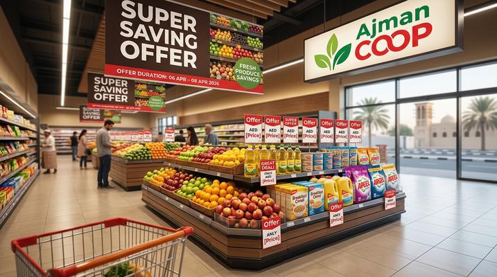 Ajman Coop Super Saving Offers in Ajman, UAE – April 6 to 8, 2026