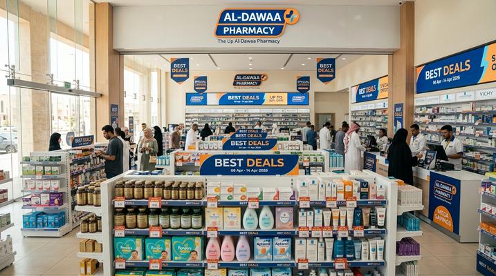 Al-Dawaa Pharmacies Best Deals in KSA – Up to 70% Off | 6 to 14 Apr 2026