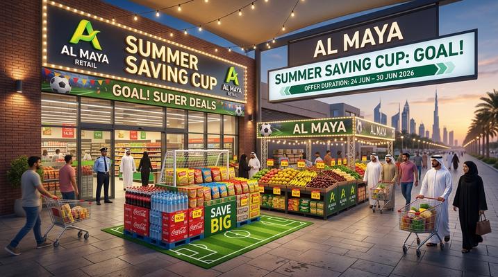 Al Maya Goal! Summer Saving Cup Offers UAE – 24 Jun to 30 Jun 2026