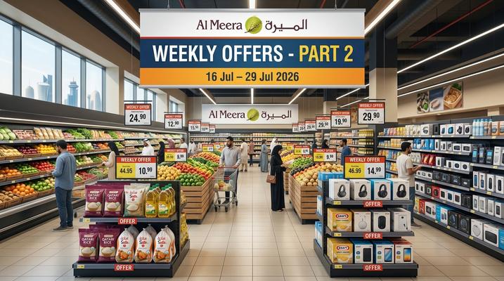 Al Meera Hypermarket Weekly Offers – Part 2: Best Deals in Doha, Qatar (16–29 Jul 2026)