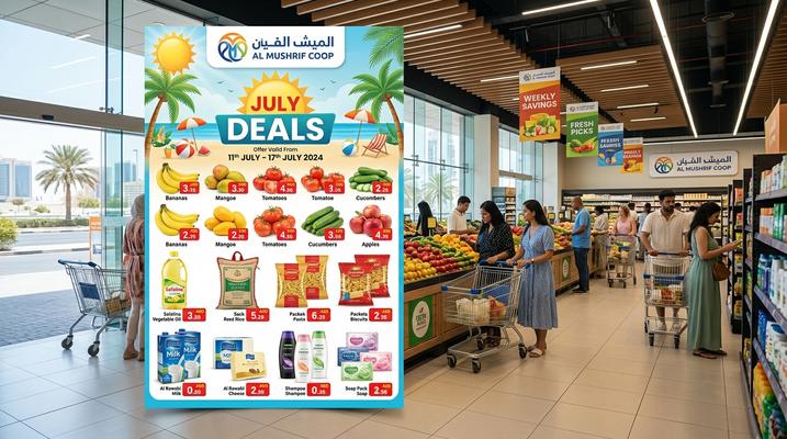 Al Mushrif Coop July Deals 2026 Abu Dhabi UAE – Save Up to 66% on Groceries, Chicken, Dairy & Personal Care