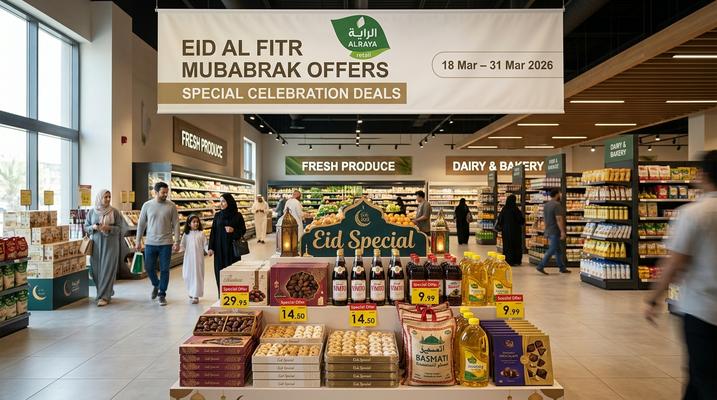 عروض الراية عيد الفطر المبارك في السعودية من 18 حتى 31 مارس 2026 - خصومات تصل إلى 61%