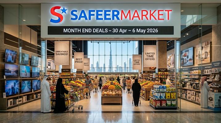 Al Safeer Hypermarket Month End Deals UAE: Up to 62% Off – 30 Apr–6 May 2026