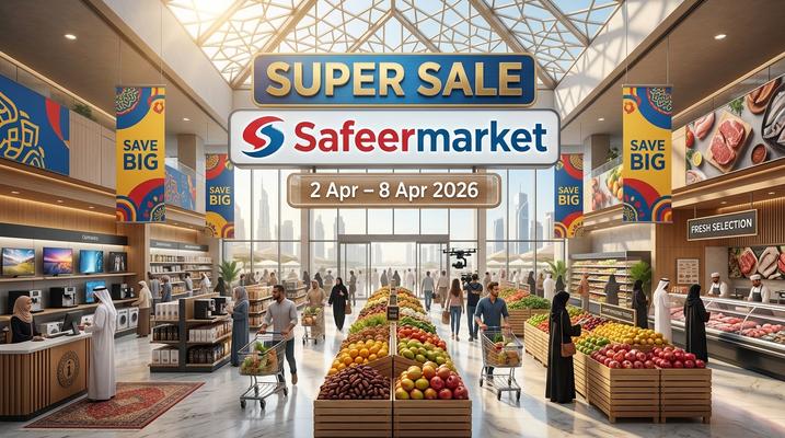 عروض السفير هايبر ماركت الكبرى في الإمارات من 2 حتى 8 أبريل 2026 – خصومات تصل إلى 55%