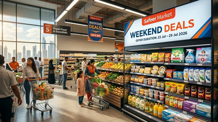 Al Safeer Hypermarket Weekend Deals UAE – July 23-29, 2026: Save Up to 74%
