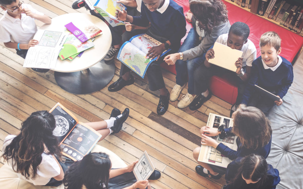 UAE Ministry of Education scholarship students at a university campus