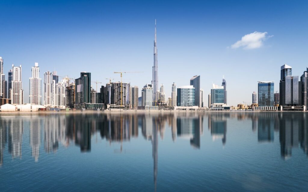 emerging residential areas in Dubai skyline and communities