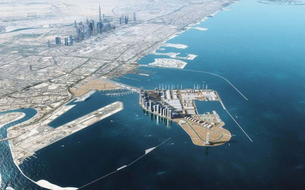 Dubai Maritime City waterfront apartment towers