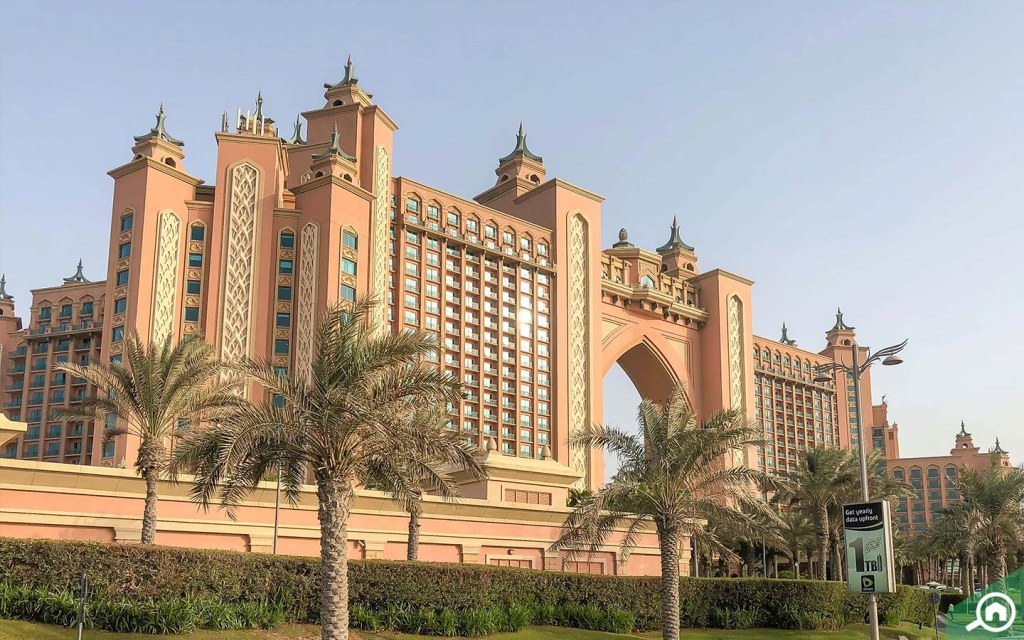 Atlantis The Palm hotel on Palm Jumeirah Dubai