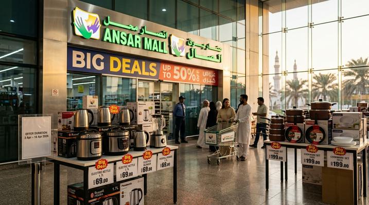 Ansar Gallery Big Deals in Qatar – Sharjah & Dubai | Offers Valid 3 to 16 Apr 2026